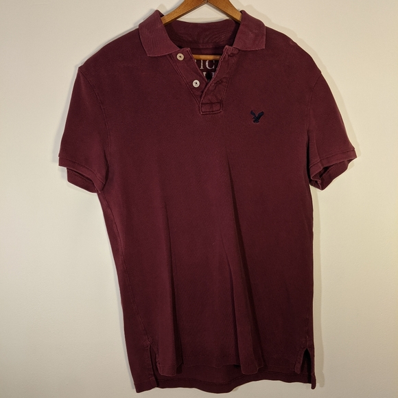 American Eagle men's short sleeve polo size small - Picture 3 of 5